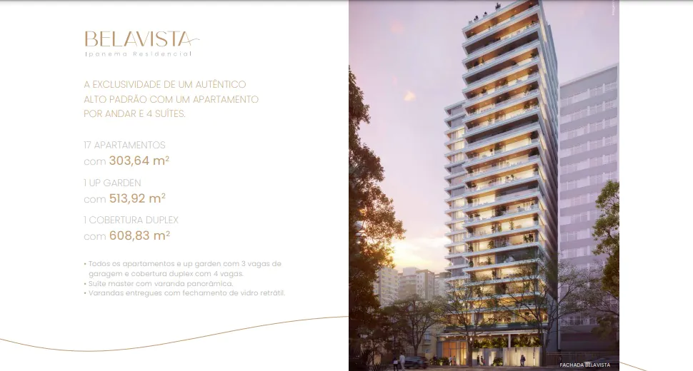 Bela Vista Ipanema Residencial: Luxo e elegância na Rua Prudente de Morais