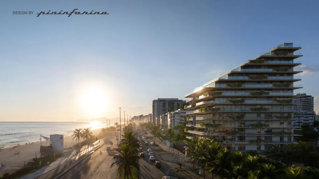 Fachada do Lançamento Pininfarina Barra da Tijuca
