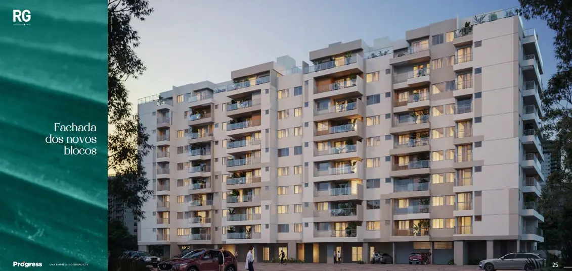 Fachada do RG Personal Residences Recreio