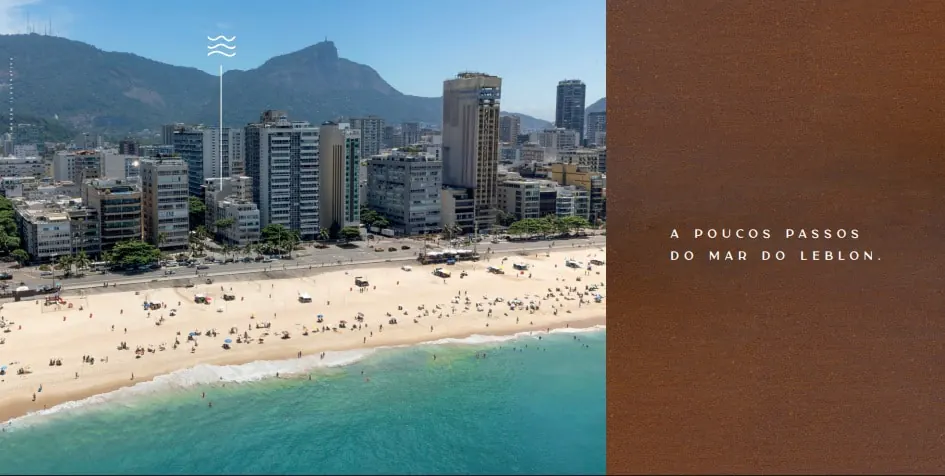L’Azur Leblon: Você vai morar a poucos passos da Praia