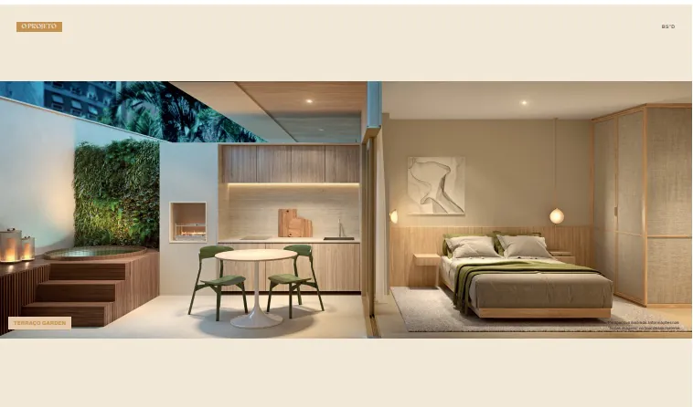 Unidade residencial do Guilhem Mozak Leblon