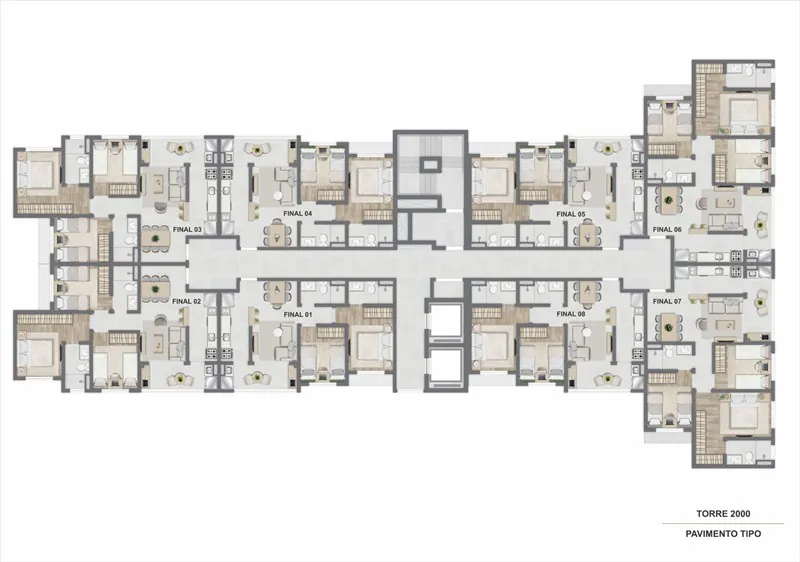 breeze residence patrimar plantas