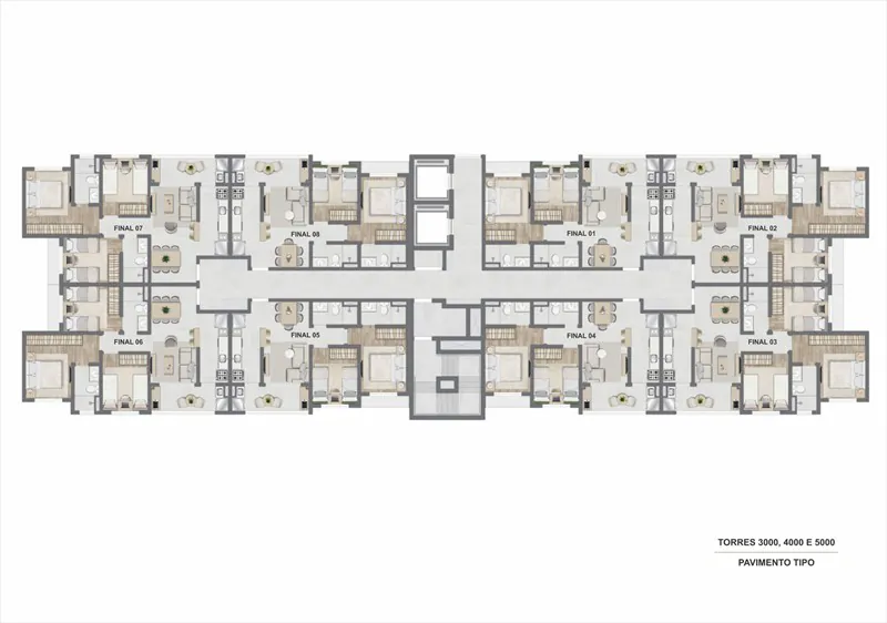breeze residence patrimar plantas