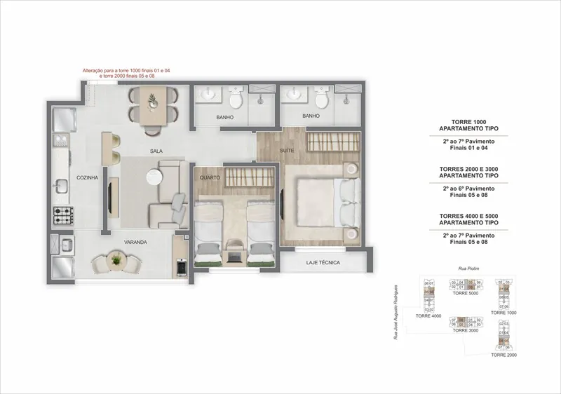 breeze residence patrimar plantas