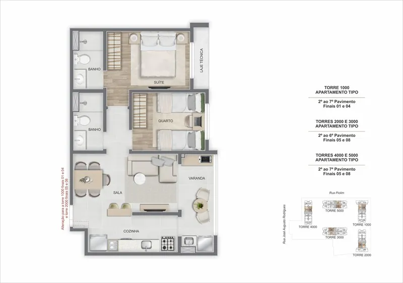 breeze residence patrimar plantas