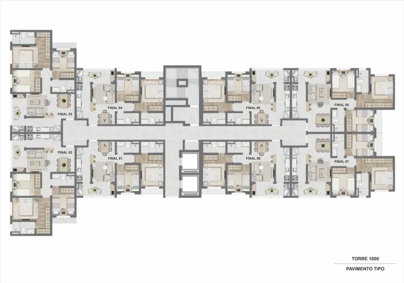 breeze residence patrimar plantas