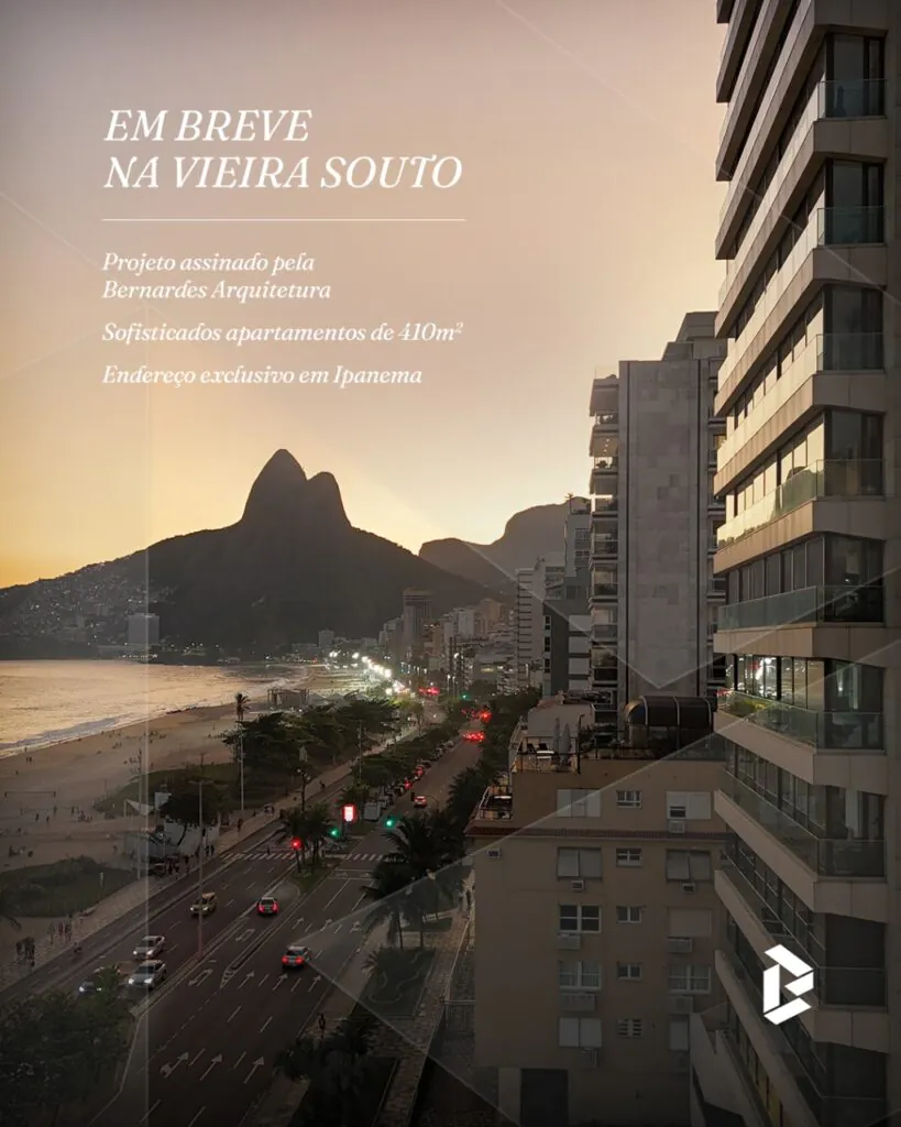 Lançamento Balassiano Av. Vieira Souto em Ipanema 